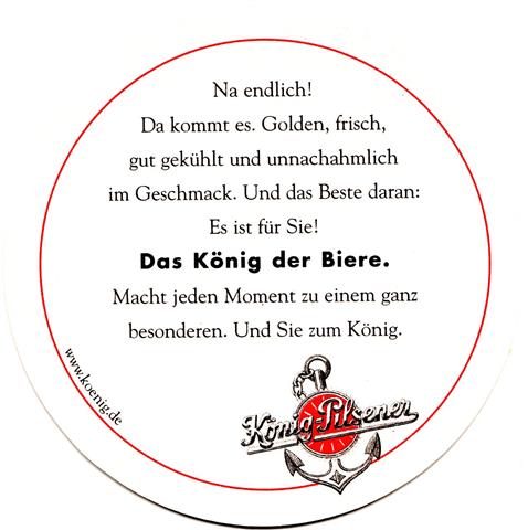 duisburg du-nw könig heute andere 1a (rund215-frau mit bierglas-schwarzrot)